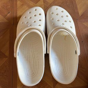 size 13 white crocs